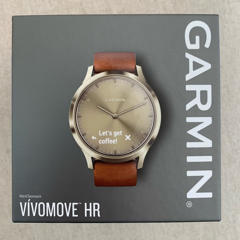 Garmin vivomove hr premium watch